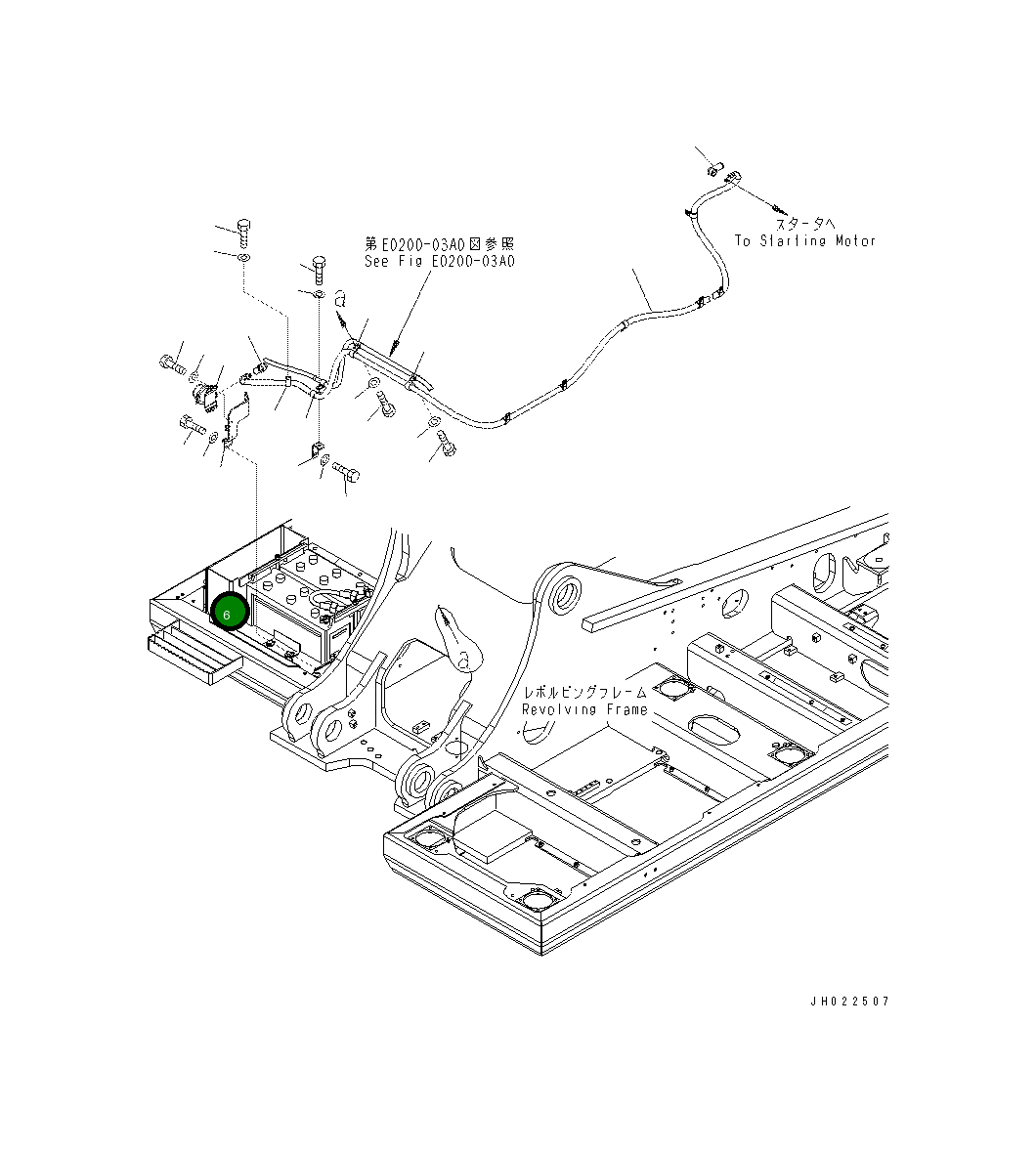 Кронштейн 208-06-71350 Komatsu