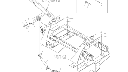 Кронштейн 8295-75-5432 Komatsu