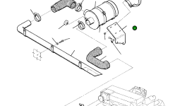 Опора фильтра 21D-02-11140 Komatsu