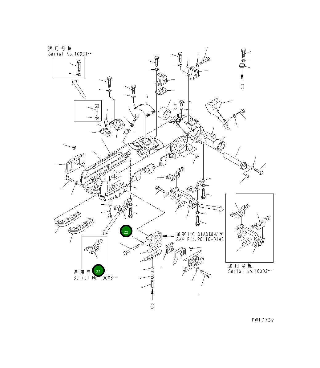 Кронштейн 19M-30-11640 Komatsu