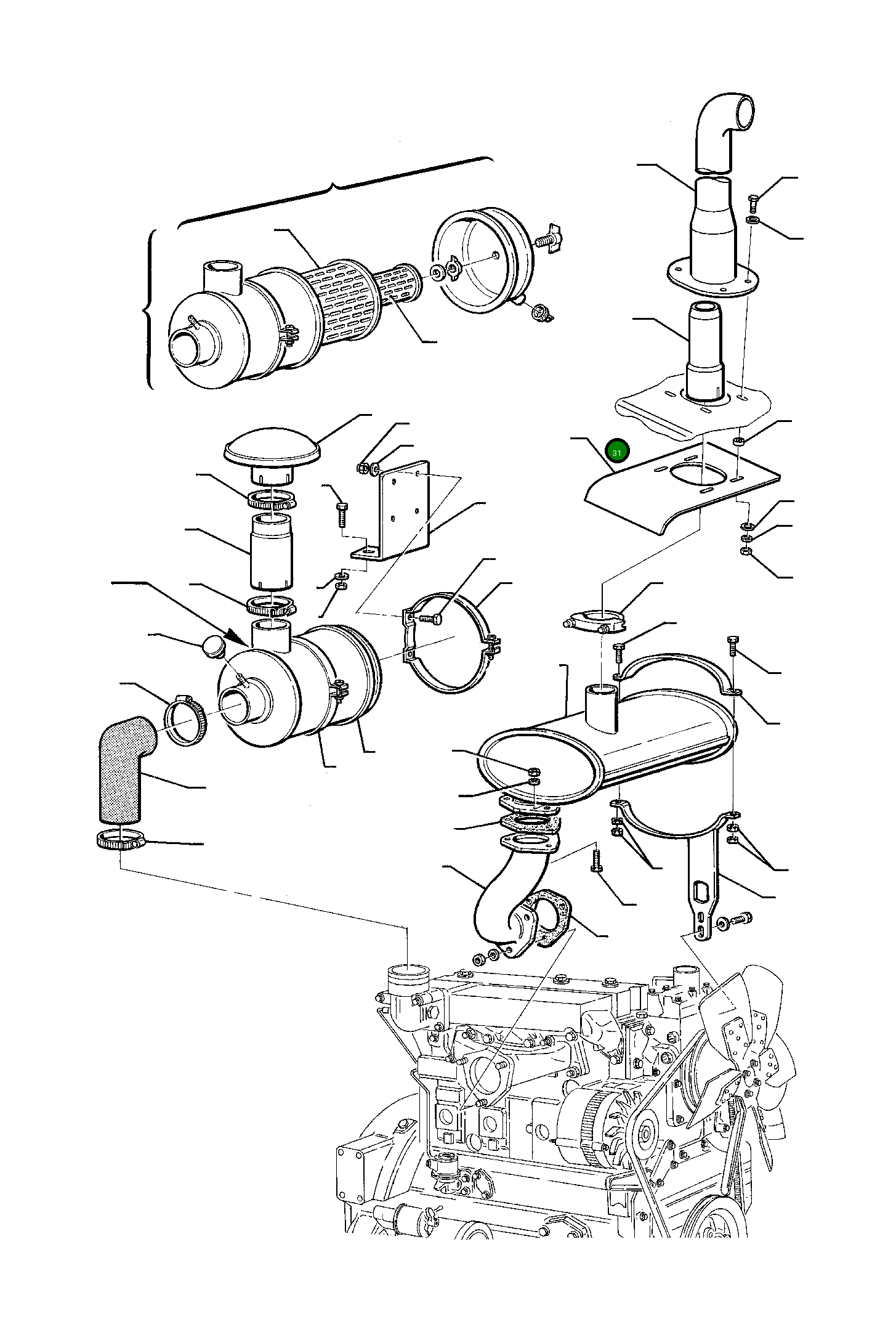 Опора 312207760 Komatsu