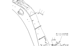 Кронштейн 209-62-73891 Komatsu