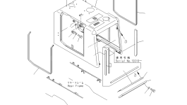 Капот 415-954-2250 Komatsu