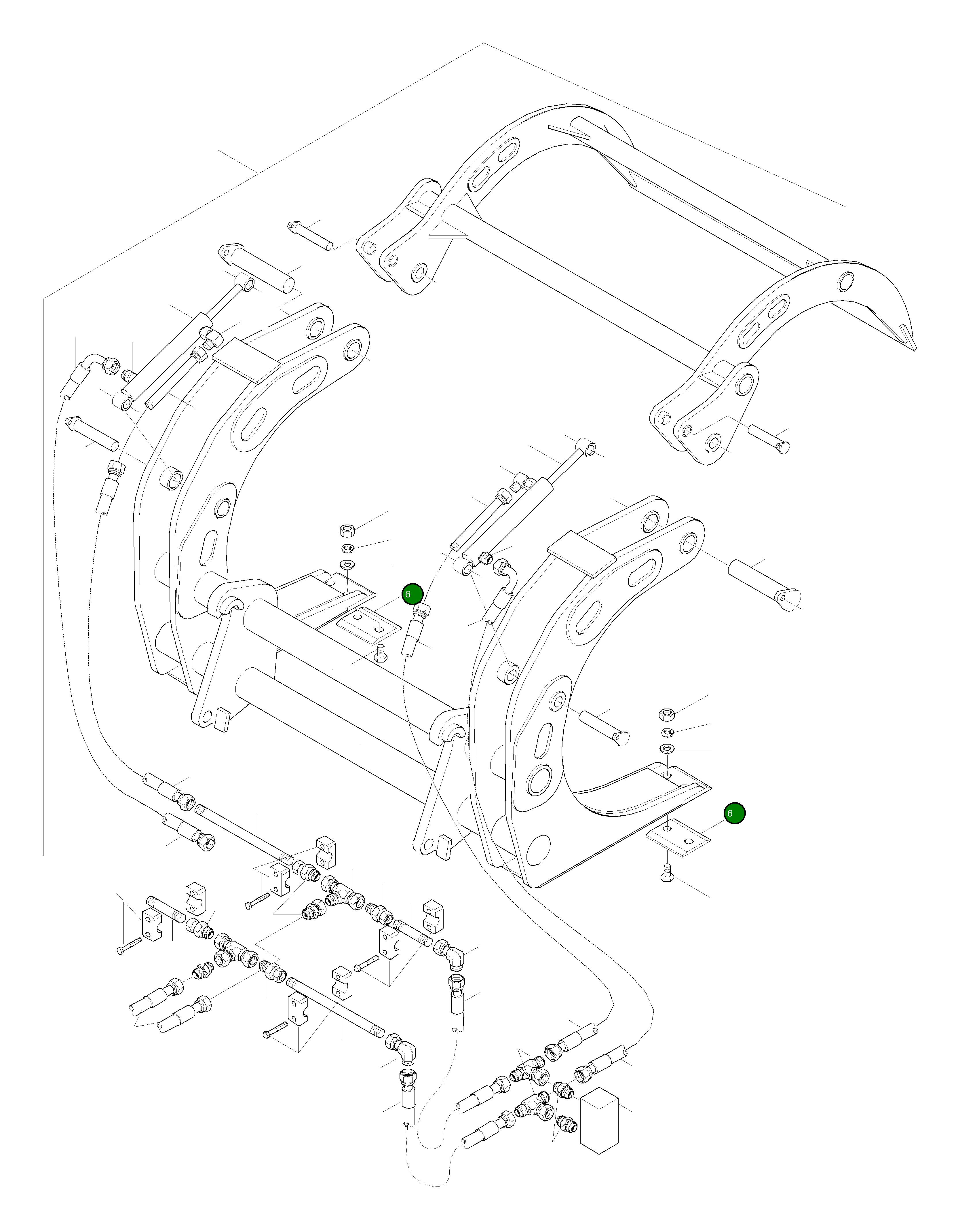 Нож 423-71-H0P47 Komatsu