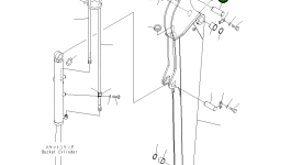 Палец 22M-943-2290 Komatsu