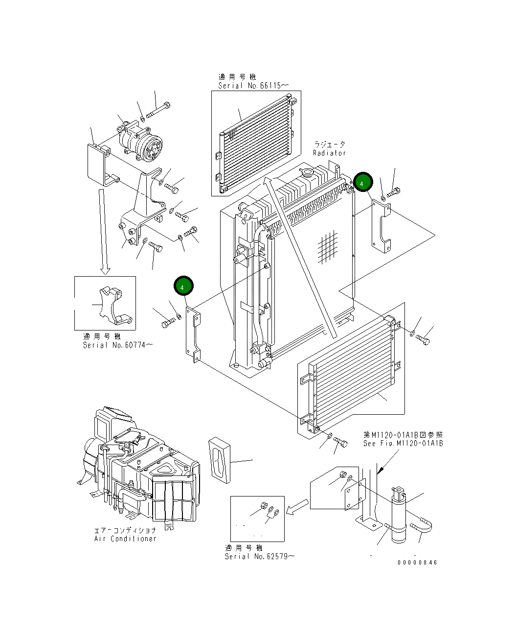 Кронштейн 203-979-6322 Komatsu