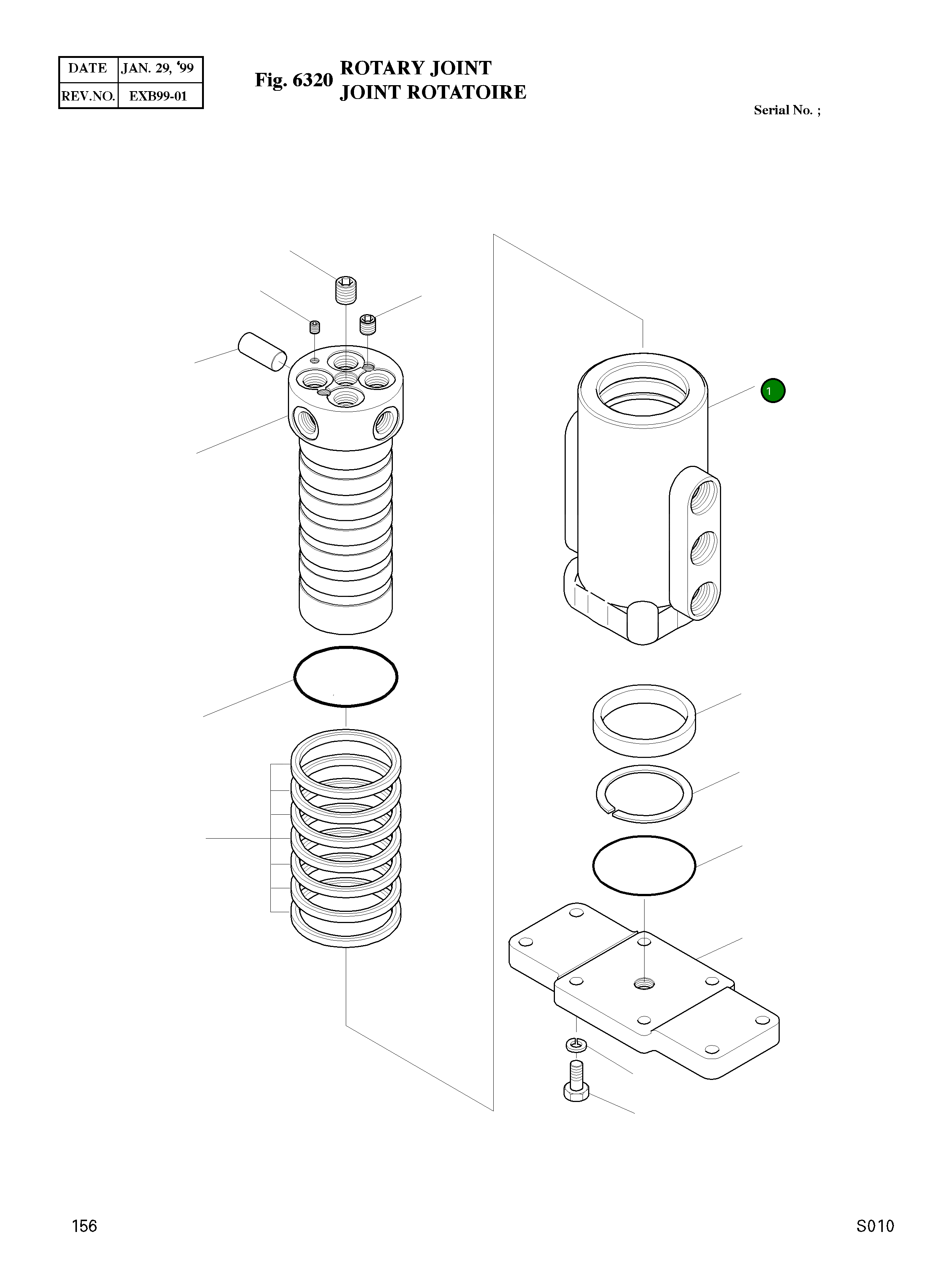Корпус 03C290-0 Komatsu