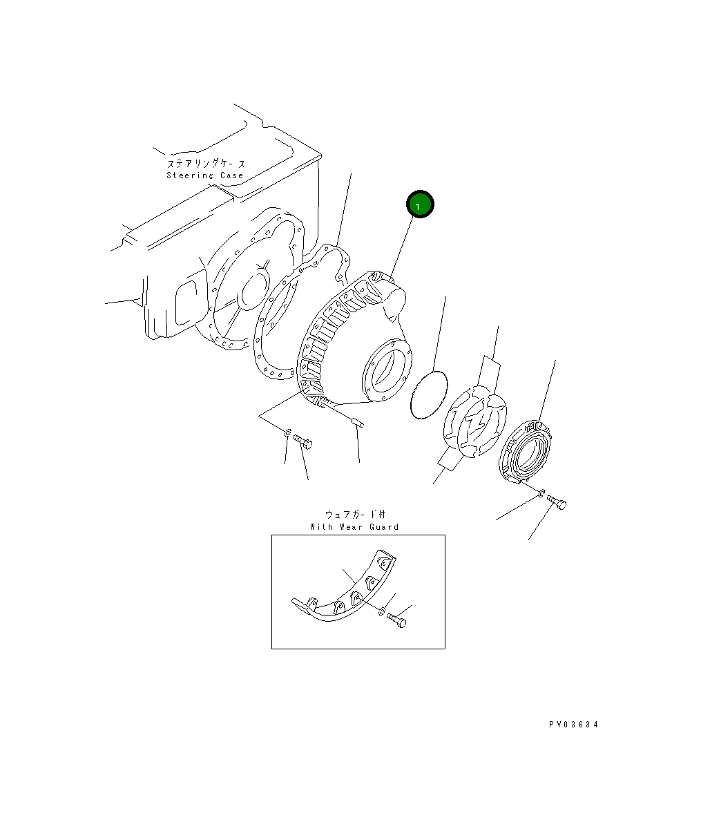 Корпус 113-27-41110 Komatsu