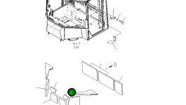 Лист 418-923-3810 Komatsu