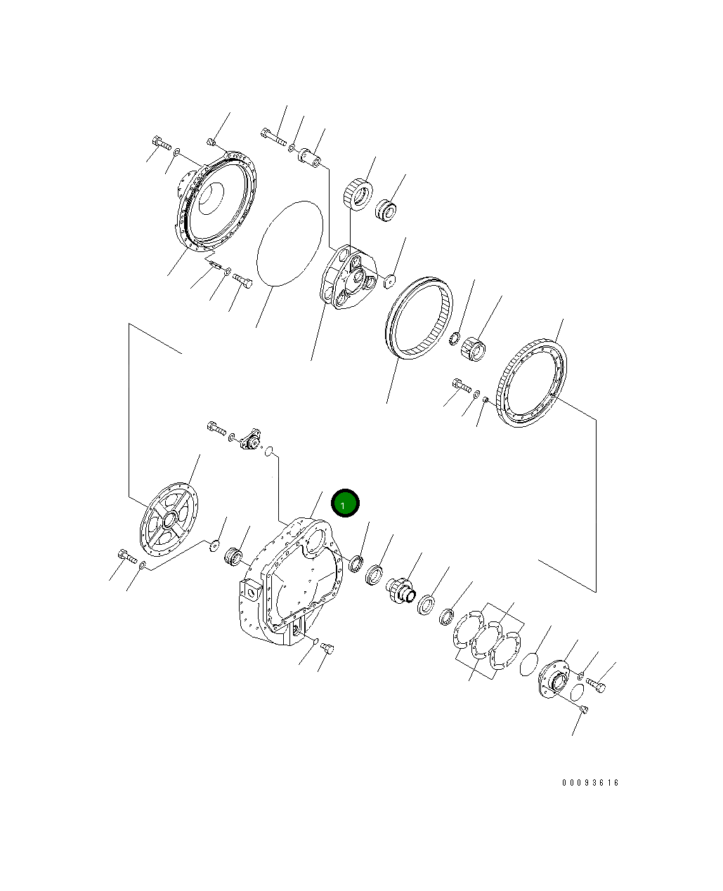 Корпус 14X-27-51121 Komatsu