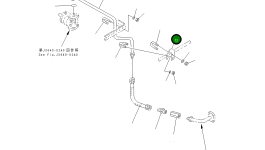 Кронштейн 567-40-74320 Komatsu