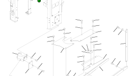 Кронштейн 4A1-54-22551 Komatsu
