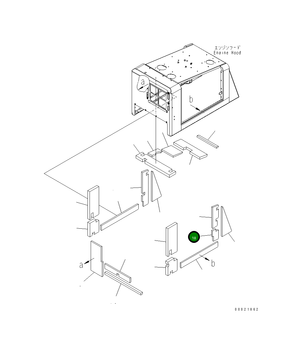 Лист 416-S06-3710 Komatsu