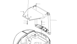 Крыша 22L-54-24350 Komatsu