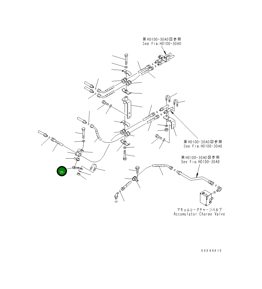 Кронштейн 569-43-86440 Komatsu
