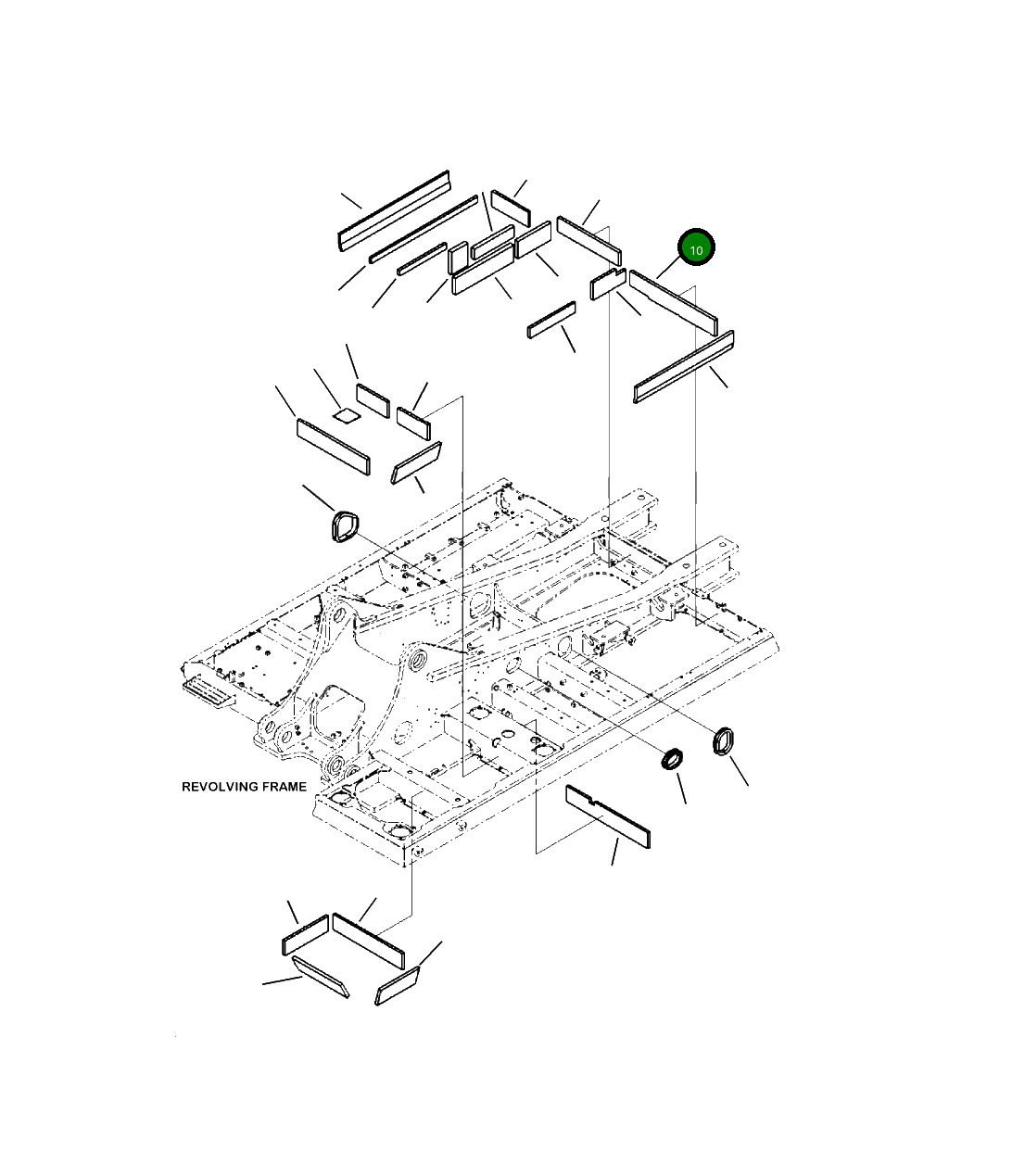 Лист 208-46-44261 Komatsu