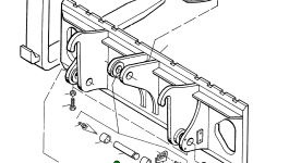 Палец 4227347M1 Komatsu