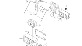 Кронштейн 416-N10-2590 Komatsu