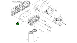 Кронштейн 6261-51-6250 Komatsu