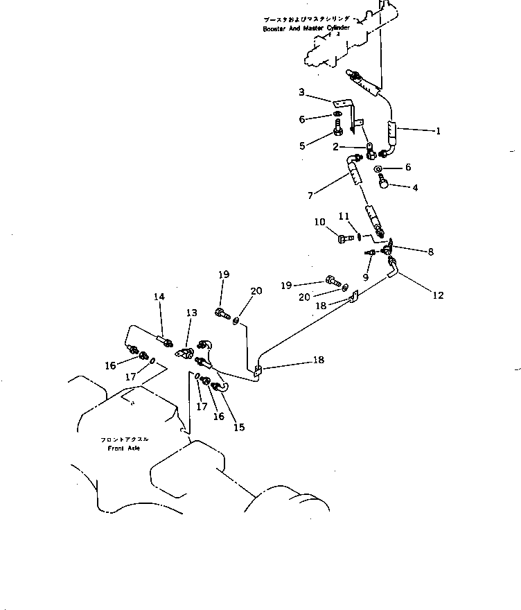 Шланг 419-43-17461 Komatsu