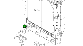 Кронштейн 562-03-22810 Komatsu