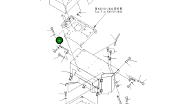 Кронштейн 567-54-74350 Komatsu