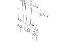 Палец 206-70-K1790 Komatsu