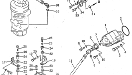 Кронштейн 22W-62-12490 Komatsu