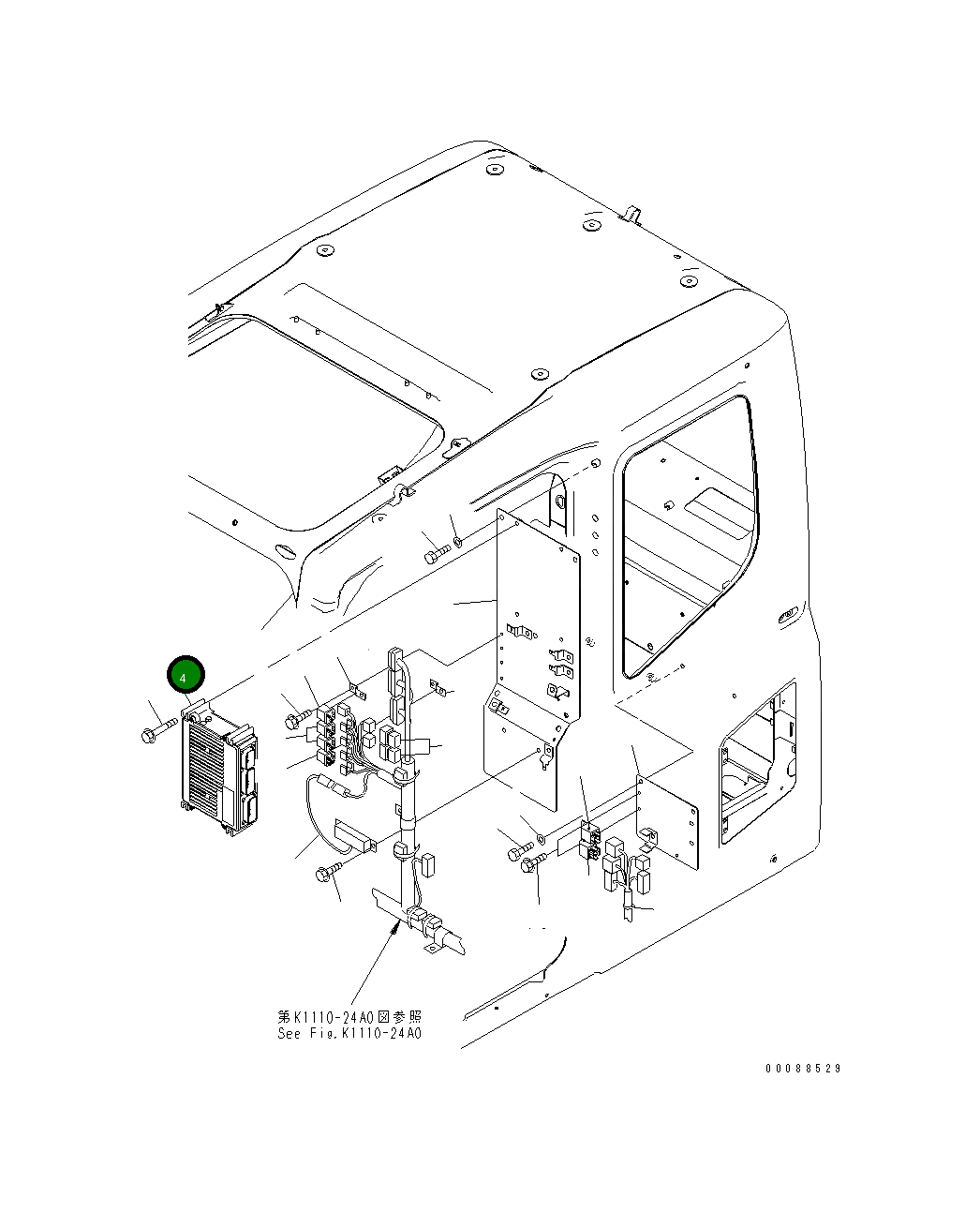 Контроллер 7835-27-6004 Komatsu