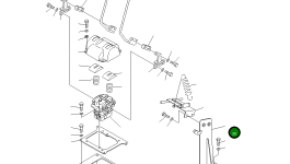 Кронштейн 8295-43-1151 Komatsu