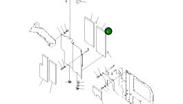 Лист 20Y-54-72221 Komatsu
