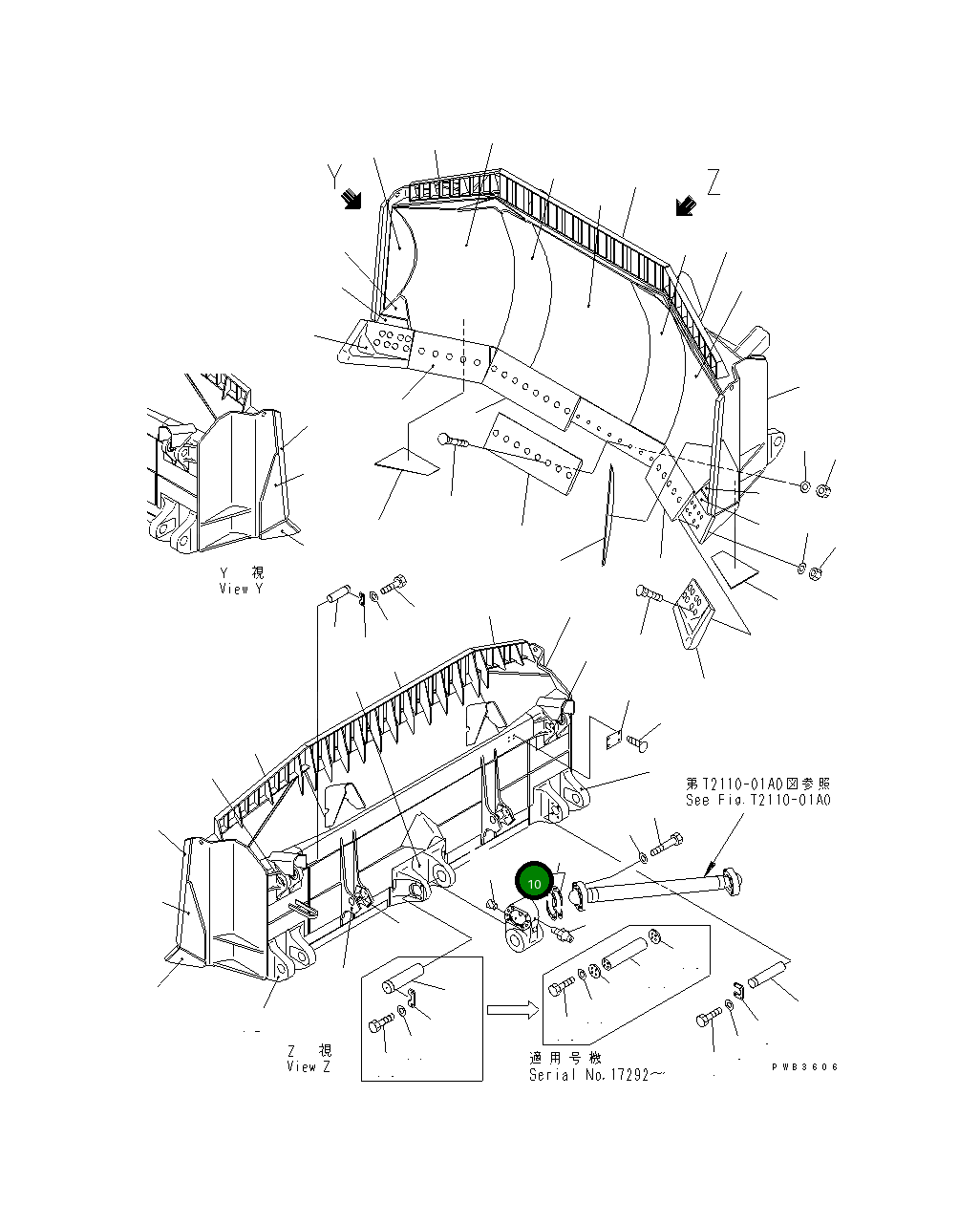 Кронштейн 195-71-71182 Komatsu