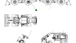 Наклейка 417-V05-H240 Komatsu