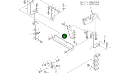 Кронштейн 20Y-62-25950 Komatsu