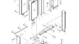 Кронштейн 21K-03-71960 Komatsu