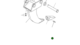 Палец 0924402508 Komatsu
