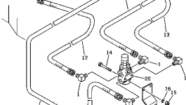 Шланг 257-60-28140 Komatsu