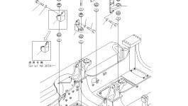Кронштейн 124-01-51442 Komatsu