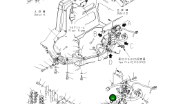 Клипса 04435-52711 Komatsu