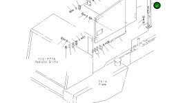 Кронштейн 26C-54-13460 Komatsu