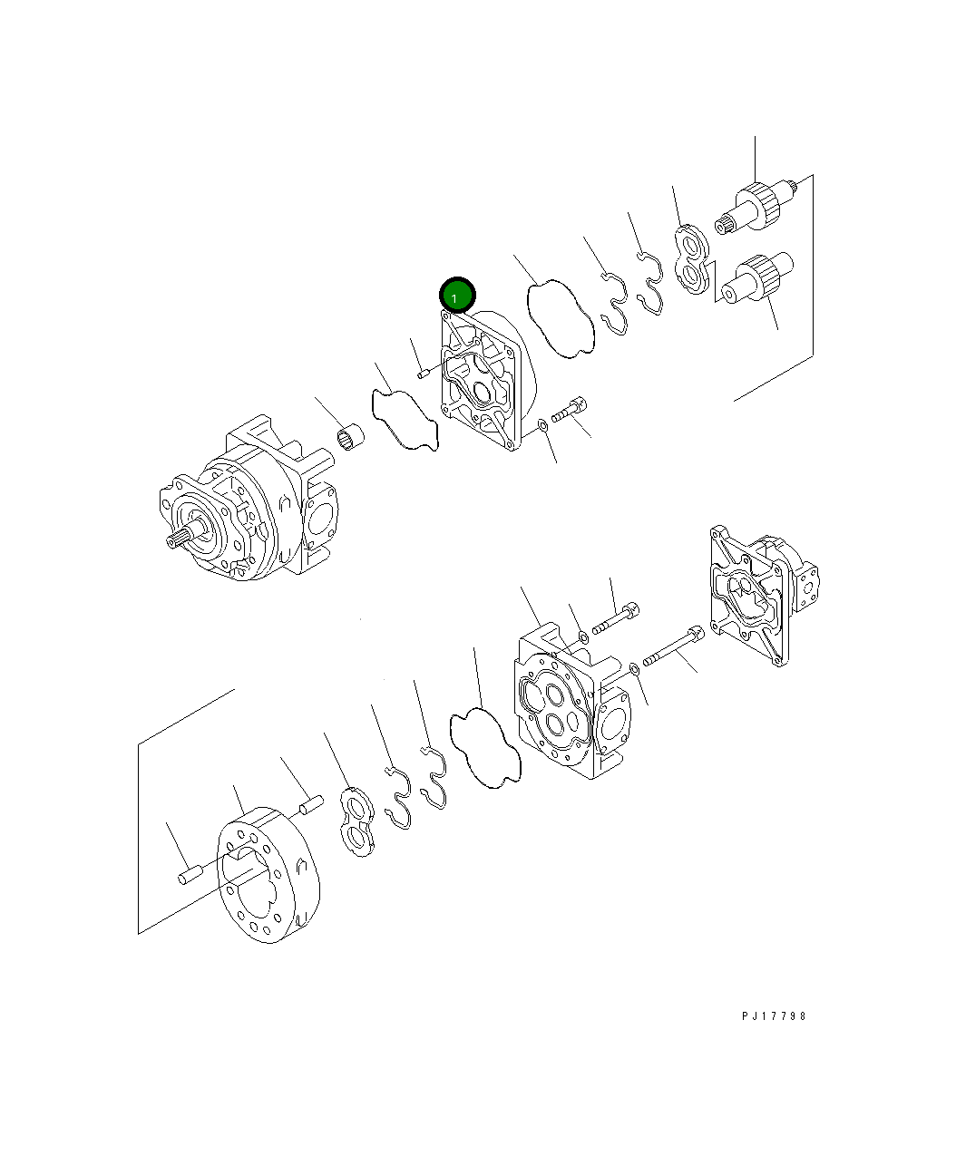 Кронштейн 705-17-04520 Komatsu