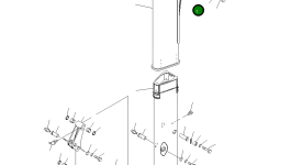 Палец 21W-957-2120 Komatsu
