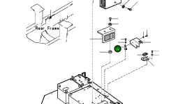Кронштейн 416-942-A560 Komatsu