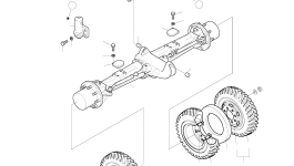 Палец 2123-2435A Komatsu