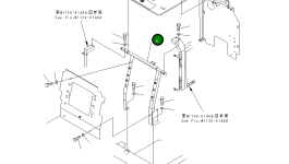 Кронштейн 20Y-979-2211 Komatsu
