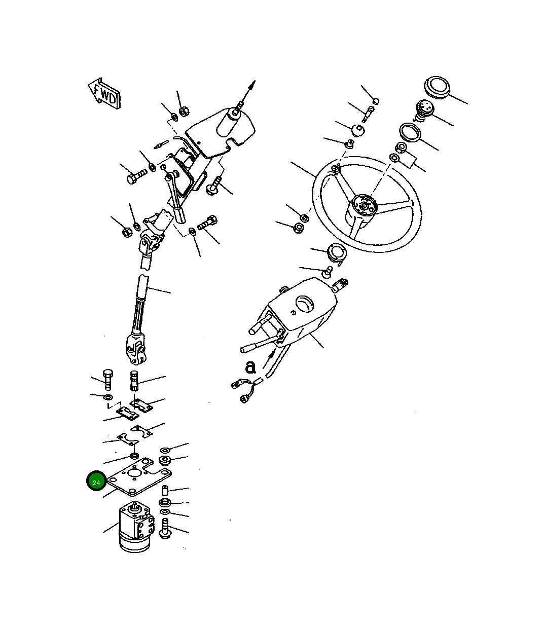 Набивка 418-40-12130 Komatsu