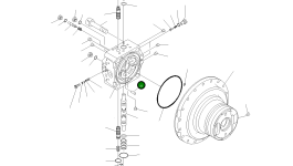 Палец 04020-01228 Komatsu