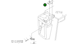 Кронштейн 11Y-43-11312 Komatsu