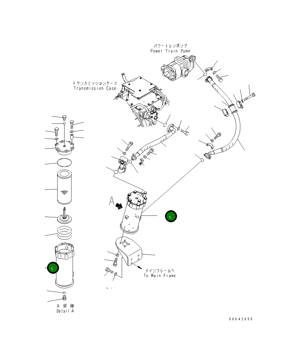 Корпус 17A-49-41821 Komatsu