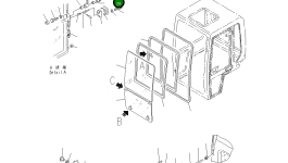 Палец 21D-54-13760 Komatsu